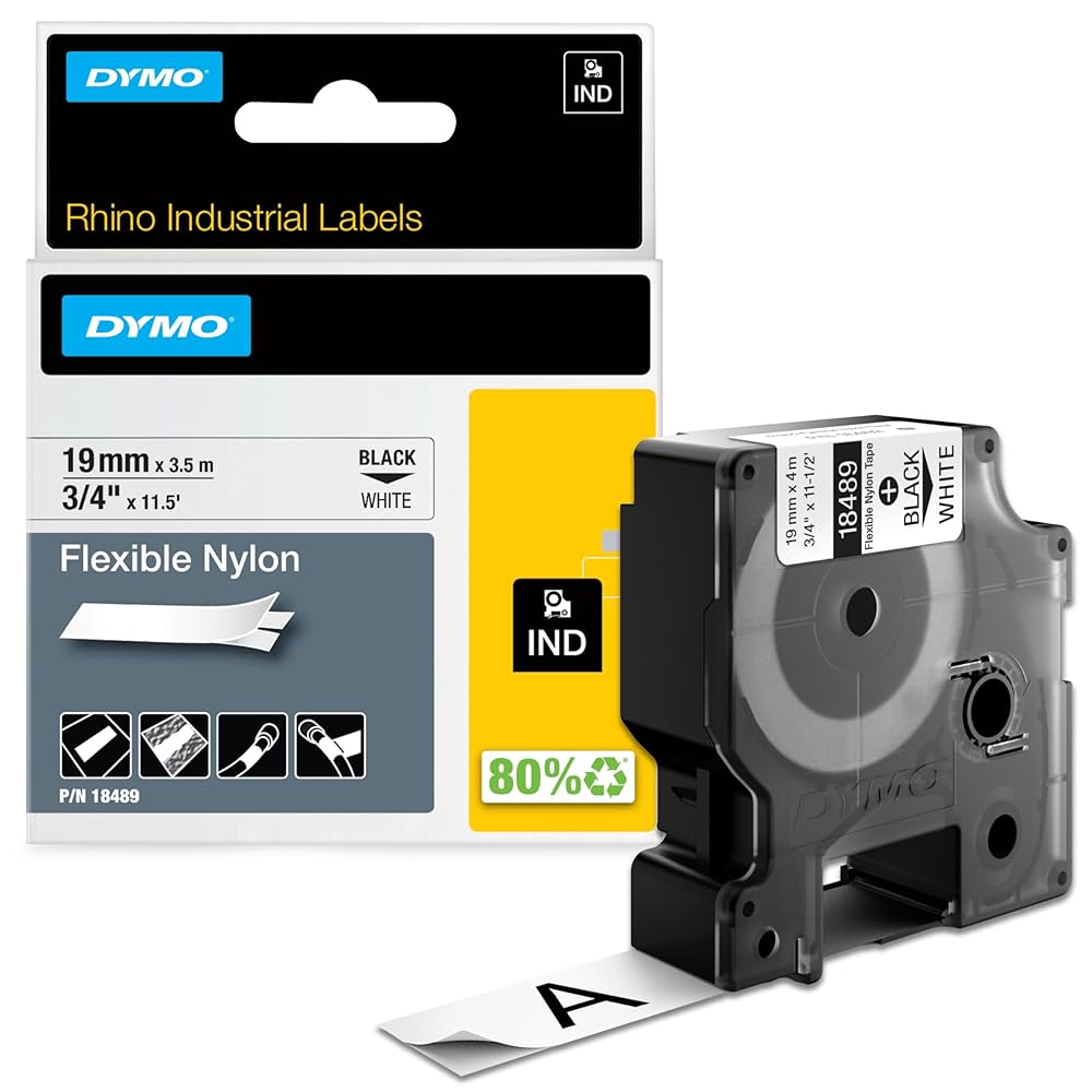 Dymo Label Tape (6mm | 9mm | 12mm | 19mm | 24mm) 